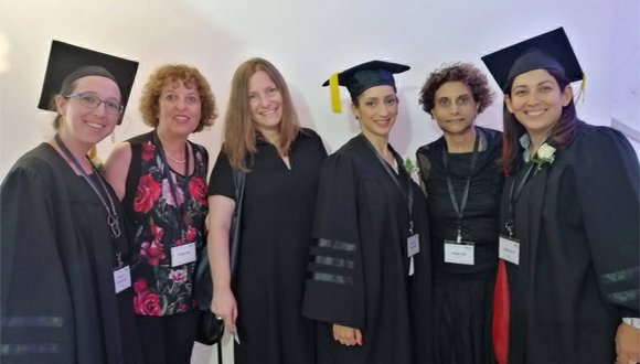 טקס חלוקת תארי ד"ר - ביה"ס לעבודה סוציאלית 2019